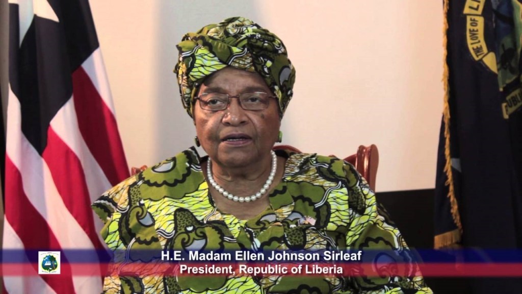 Image result for president of liberia